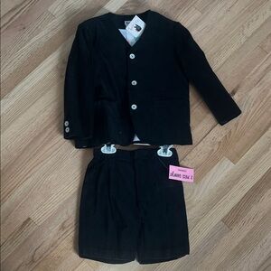 Black Velvet Boys' Suit Set, 4, NWT